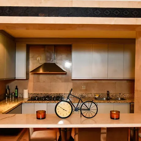 Appartement Haut Standing Gueliz Plaza Marrakesh Buitenkant foto