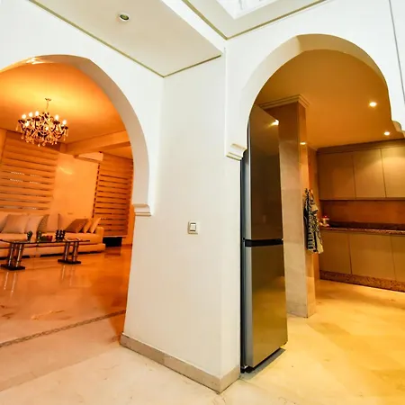 Appartement Haut Standing Gueliz Plaza Marrakesh Buitenkant foto